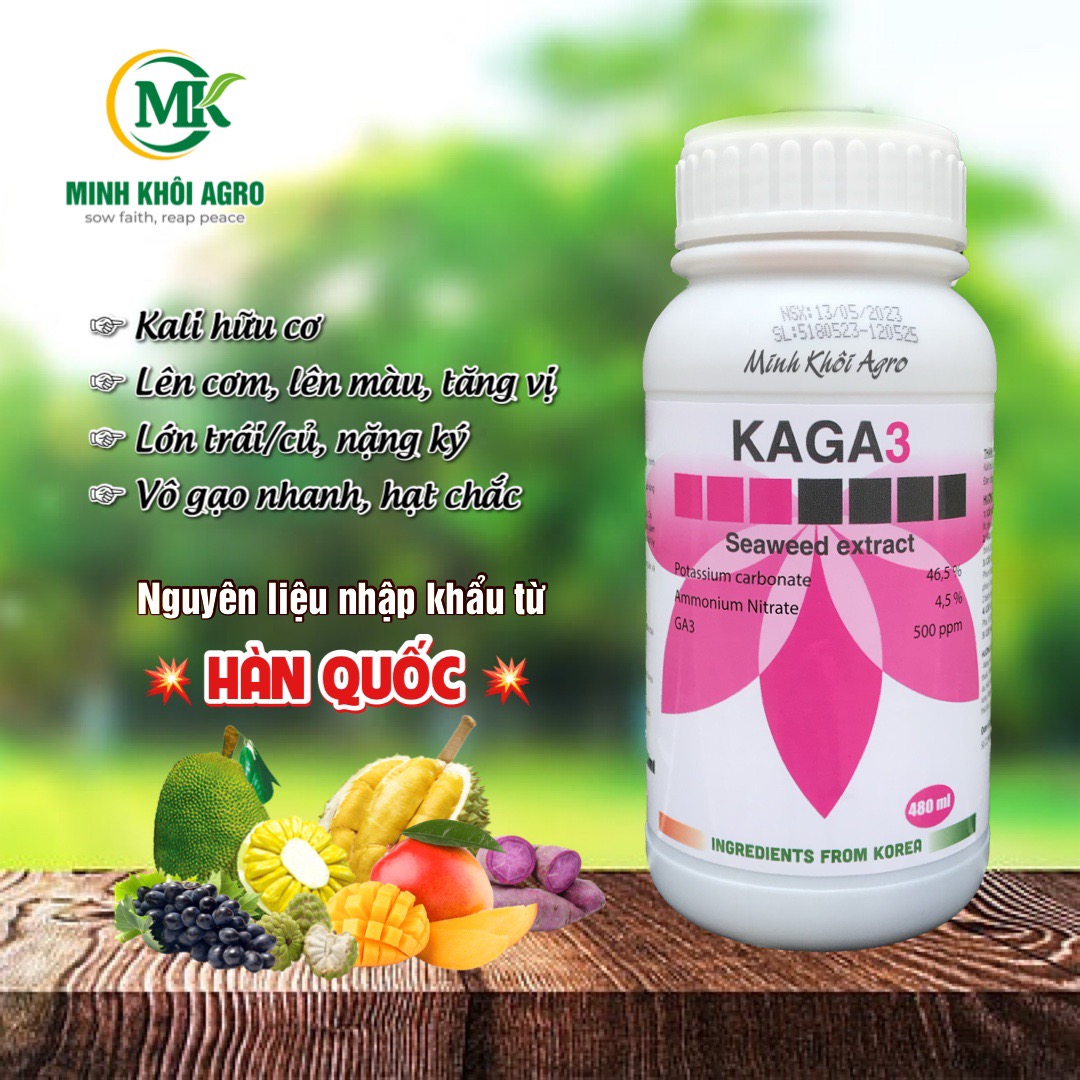 Phân bón Kali KAGA3 - Chai 500ml